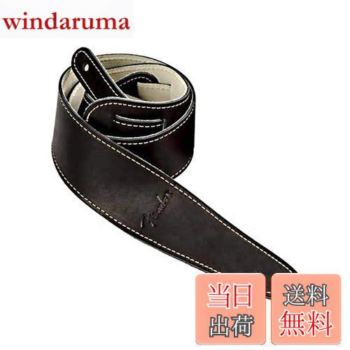 【送料無料】Fender フェンダー ストラップ BALL GLOVE LEATHER STRAP, BLK