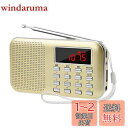 LEFON 充電式 多機能 AM FMポケットラジオ USB.micr...(2)