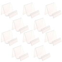 【送料無料】EXDUCT 陳列スタンド 10個 セット 陳列棚 アクリル 陳列台 ディスプレイ プレート