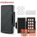 JJC 30 スロット 大容量 MicroSD/MSD カードケース 30 枚MSD/Micro SD/TFカード 用 収納ケース 耐衝撃 防塵 防湿 カード整理番号付き