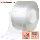 【送料無料】BingDi 窓/玄関用の隙間テープ 幅:7cm 長さ:5メートル 透明テープ 隙間風・低温対策 冷気ブロック/虫よけ/すきま風防止 網戸用/玄関/ドア用/窓用/サッシ用 防汚テープ 耐高温補修テープ 汚れ防止 耐熱 防寒 強力な粘着 ノリが残らず すきま テープ