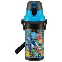 スケーター(Skater) 水筒 480ml ポケットモンスター 24 子供用 抗菌 プラスチック製 子供に優しい 軽量 日本製 PSB5SANAG-A(3)