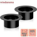 Okryain ダクトフランジ 給気フランジ ダクトコネクター 2個セット 75-150mm パイプ用フランジ コネクター 換気パイプ用 継手 換気口 ダクトホ...