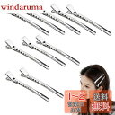 nalaina ダッカール【10本セット】前髪 散髪 髪留め 前髪クリップ クリップ メンズ ヘアクリップ ワニ口クリップ 美容師プロ用 美容業界 DIY 手芸...