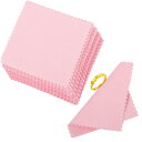 YFFSFDC 銀みがきクロス 8cm×8cm (50枚入り)大容量高性能シルバークロス 金属磨きクロス シルバー研磨 超極細繊維 クリーナー ネックレス/指輪...