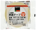 TRUSCO(トラスコ) 一般用両面テープ クリア 15mm×20m TRT15