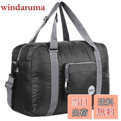 【送料無料】WANDF 折りたたみバッグ ボストンバッグ スポーツバッグ 40L 60L 80L 100L 146L 大容量 スーツケース固定 斜め掛け