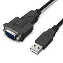 BENFEI USB - シリアル アダプター、rs232c, USB - RS-232 オス (9 ピン) DB9 シリアル ケーブル 1.8M 、Proli...