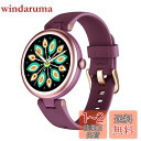 【送料無料】SHANG WING スマートウォッチ レディース 小さめ 腕時計 女性用 Smart Watch Women 1.09インチ高精細画面 iPhone/Android対応 着信通知 24時間 女性生理周期管理 文字盤自由設定 日本語説明書付き Lynn