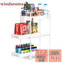 SPACEKEEPER キッチンワゴン 隙間収納 スリム 22cm 収納カップ 仕切板付き 多機能 小物 食品 調味料 キャスター付き 組立簡単 浴室 台所 冷...