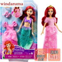 マテル(MATTEL) ディズニー(Disney)/ディズニープリンセス(Disney Princess) アリエル(マーメイドとプリンセス きせかえセット)【...