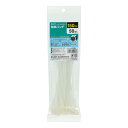【送料無料】エルパ (ELPA) 結束バンド 150mm 50本入 引張強度/18.2kg ホワイト KBF-N150050(WH)