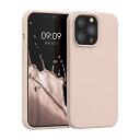 【送料無料】kwmobile スマホケース Apple iPhone 13 Pro対応 ケース - TPU リキッド シリコン カバー - 耐衝撃 傷防止 サラサラ Case