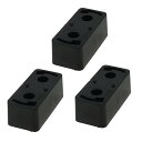 【送料無料】Pispoer角型ひっかけシーリング 簡単取付 工事不要 120V 6A 引掛シーリングボディ PSE認証 黒い 3個入り(付属ネジが)