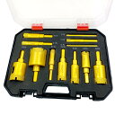 KIMLONTON乾式真空ろう付けダイヤモンドドリルビット ダイヤモンドホールソー コアビット6mm 8mm 10mm 12mm 14mm 16mm 18mm ...