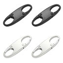 【送料無料】CHENLONB ジッパークリップ盗難防止 4個セット バックパックジッパーロック ファスナー キーホルダー 旅行 海外旅行 空港 検査 取り外し可...