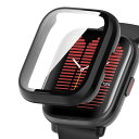 【送料無料】YealRed For Amazfit Active 専用 ケース 軽量 PC+強化ガラス アマズフィット Active用 保護カバー 9H硬度 取り付け簡単 一体型 全面保護 キズ防止 耐衝撃 HD高透過率 指紋防止 反射低減 For amazfit active用 保護ケース(ブラック)