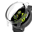 【送料無料】YealRed For Garmin Vivoactive 5 専用 ケース 軽量 PC+強化ガラス ガーミン Vivoactive 5用 保護カバー 9H硬度 取り付け簡単 一体型 全面保護 キズ防止 耐衝撃 HD高透過率 指紋防止 反射低減 For garmin vivoactive 5用 保護ケース(透明)