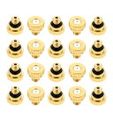 【送料無料】Hicello ミストノズル 霧吹き 噴霧ノズル 真鍮製 散水ノズル 芝生灌漑 ガーデン 温室ミストシャワー 園芸 屋根冷却システム用 20個 オリ...