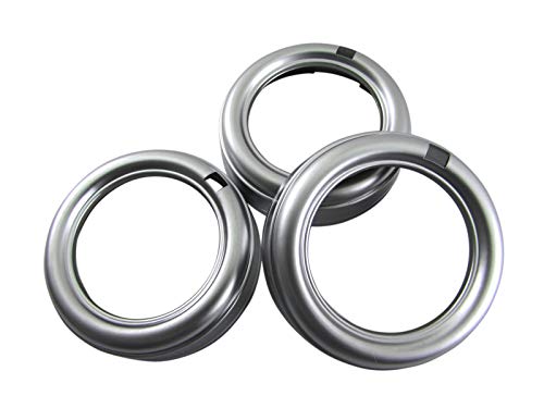 【送料無料】BRIGHTZ ヴィッツ 130 131 135 エアコンリング 3PC サテンシルバー ...