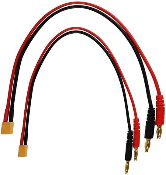 【送料無料】2パックXT30オスコネクタは4.0mmバナナプラグ弾丸オスコネクタ充電コード 延長ケーブルア..