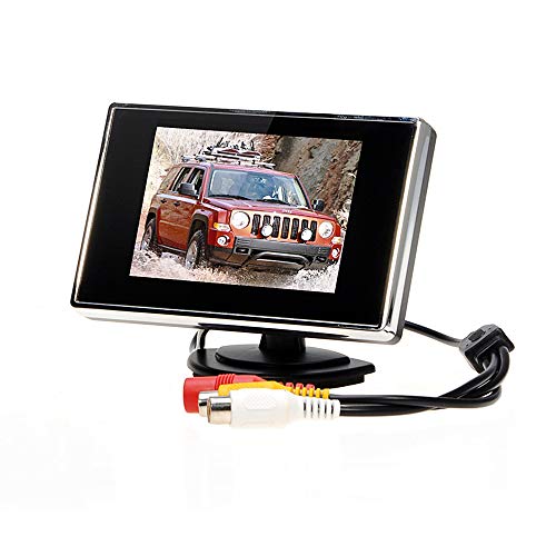 【送料無料】Antion オンダッシュモニター 液晶 車載モニター 2系統の映像入力 バック連動 12V/24V通用 駐車監視モニター 日本語説明書