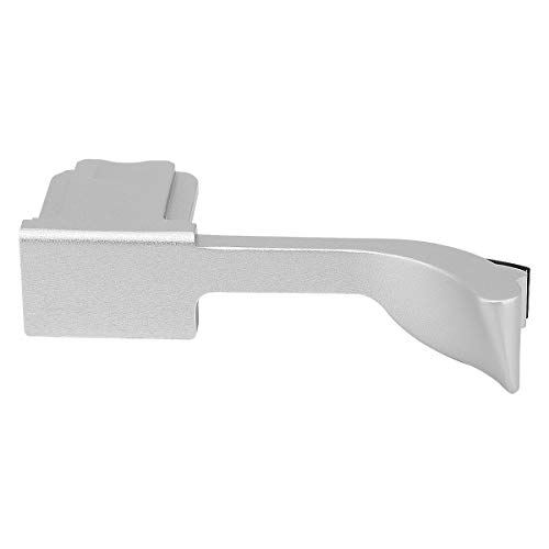 【送料無料】Haoge THB-QS 親指アップグリップ 銀 サムレスト ブラックカメラ サムグリップ 親指アップグリップ 対応 for ライカ Leica Q2