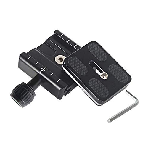 【送料無料】Alioay クイックリリースクランプ アルカスイス適応 標準 50mm 内蔵バブルレベル カメラマ..