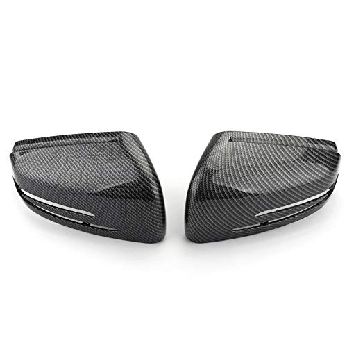 【送料無料】Bruce & Shark(ブルース・サメ) ミラーカバー 2011-2018 ベンツ W212 W204用 カーボン フ..
