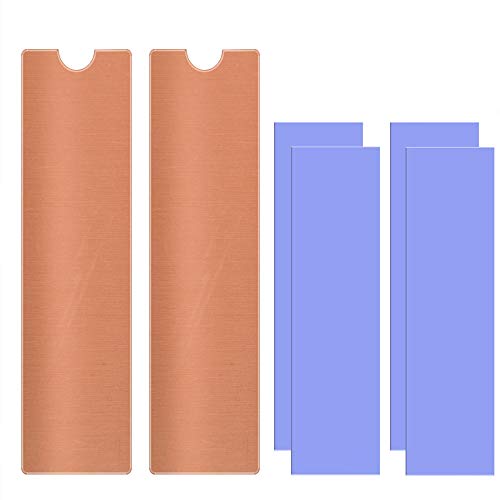 【送料無料】ラップトップ用M.2 2280mm SSD銅ヒートシンク (2個セット)