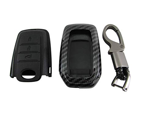 【送料無料】BRIGHTZ ヴェルファイア 30 35 カーボン調スマートキーケース 黒 【 KEY−CASE−013 】 AGH3..