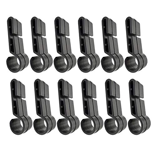 【送料無料】Yumosmn ヘッドライト 固定 ヘルメットホルダー ヘッドライト 汎用 ワンタッチタイプ バンドを外さなくても 12個入り