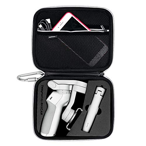 【送料無料】MAXCAM キャリーケース DJI OM 4 / Osmo Mobile SE/Osmo Mobile 3 + グリップ三脚 (DJI OM 4 / Osmo Mobile 3 とアクセサリーは含まれていません)