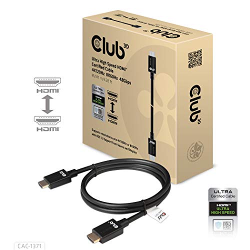 【送料無料】Club 3D HDMI 2.1 Cable