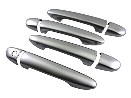 【送料無料】BRIGHTZ MAZDA2 DJ ドアハンドルカバーノブ サテンシルバー 【 DHC−NOBU−332 】 DJ5AS DJ5..