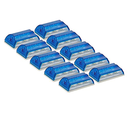 【送料無料】24V トラック 用 角型 12 LED サイド マーカー ランプ セット ダンプ バス アンバー カー トレーラー 大型トラック デコトラ サイドランプ ダウンライト 防水 角