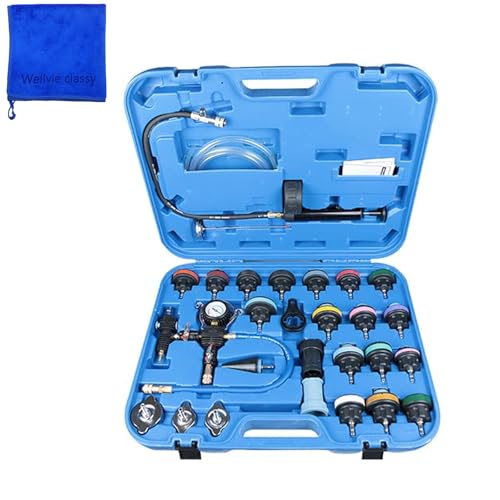 【送料無料】Wellvie classy 28個 水タンク漏れ検知器 ラジエータープレッシャーテスター 汎用 水タン..