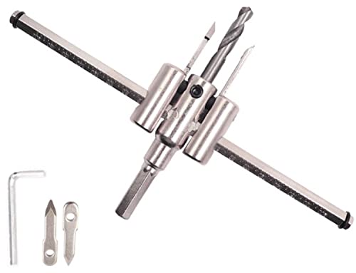 【送料無料】NEYORIKA サークルカッター 円形カッター 自在錐 替え刃 調整可能