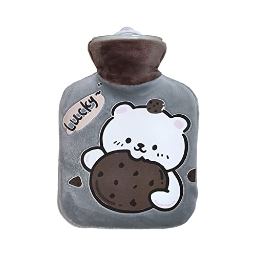 【送料無料】Kaaipee 湯たんぽ ミニ かわいいカバー付き エコ湯タンポ 注水式お湯入れ 小さめ 防寒グッズ 冷え対策 疲れ緩和 生理期最適 携帯ゆたんぽ 250ml