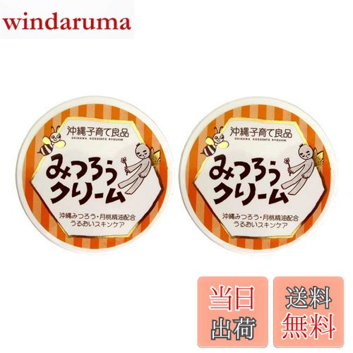【送料無料】沖縄子育て良品 みつろうクリーム 25g×2個 サイズ：25g×2個