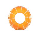 【送料無料】浮き輪 うきわ 70#80#90# 大人用 子供用 スイカ オレンジ レモン 可愛い O型 フロート 浮輪 男女兼用 おしゃれ スイミング 夏 水遊び プール ビーチ 川 海水浴 暑さ対策 色:オレンジ、サイズ:80#