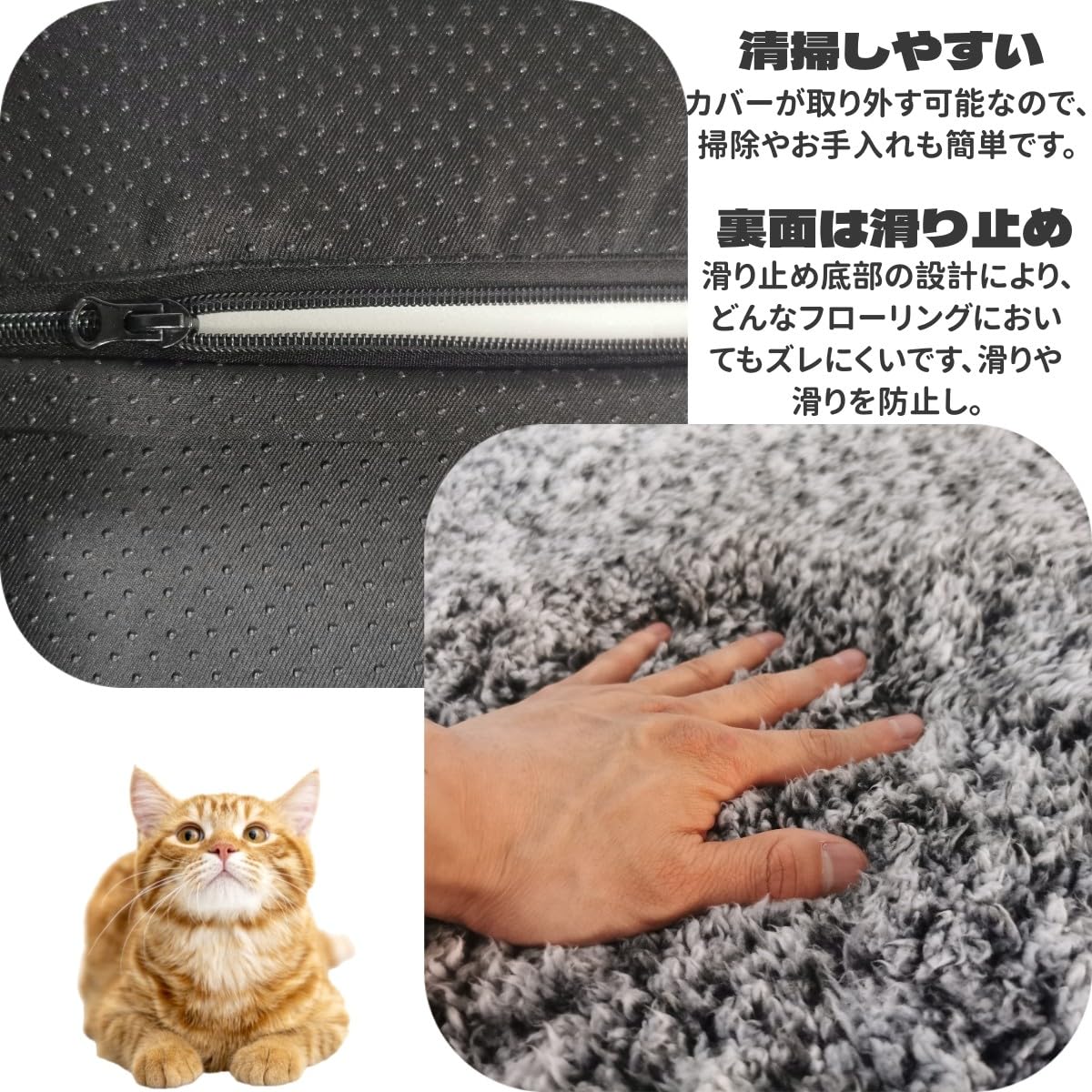 【送料無料】Little Beanペット用ホットマット 電気不用 体温で蓄熱 ペットベッド ...