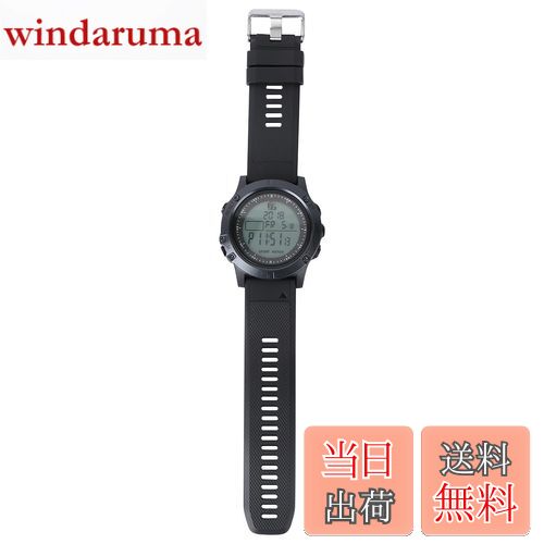 【送料無料】LIOOBO 腕時計 デジタル 多機能 スポーツウォッチ サッカー審判用腕時計 おしゃれ メンズ時計 ストップウォッチ 見やすい クロノグラフ腕時計 ブラック