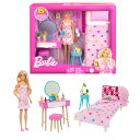 【送料無料】マテル(MATTEL) バービー(Barbie) バービー かわいいピンクなベッドルーム/映画「バービー」に登場! ? 【着せ替え人形 プレイセット】 【3才~】 HPT55