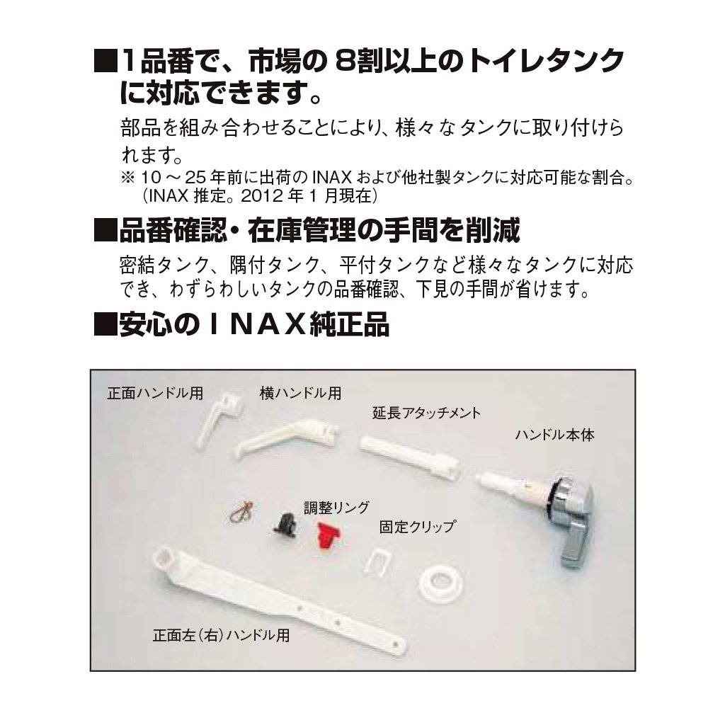 【送料無料】LIXIL(リクシル) INAX マルチ洗浄ハンドル PK-TF-10A PK-TF-10A