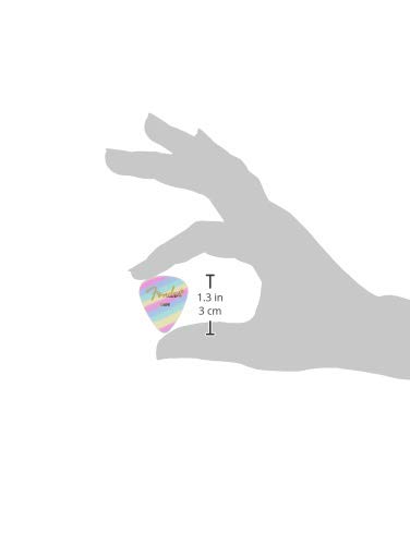 【送料無料】Fender ピック 351 SHAPE GRAPHIC PICKS THIN, RAINBOW(12PACK) 19803...