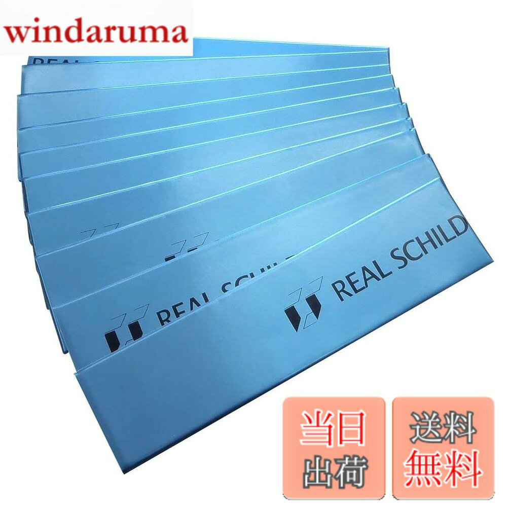 【送料無料】レアルシルト/REAL SCHILD 使いやすい5cmx20cmサイズ 10枚入り デッドニング材 車載用制振シート