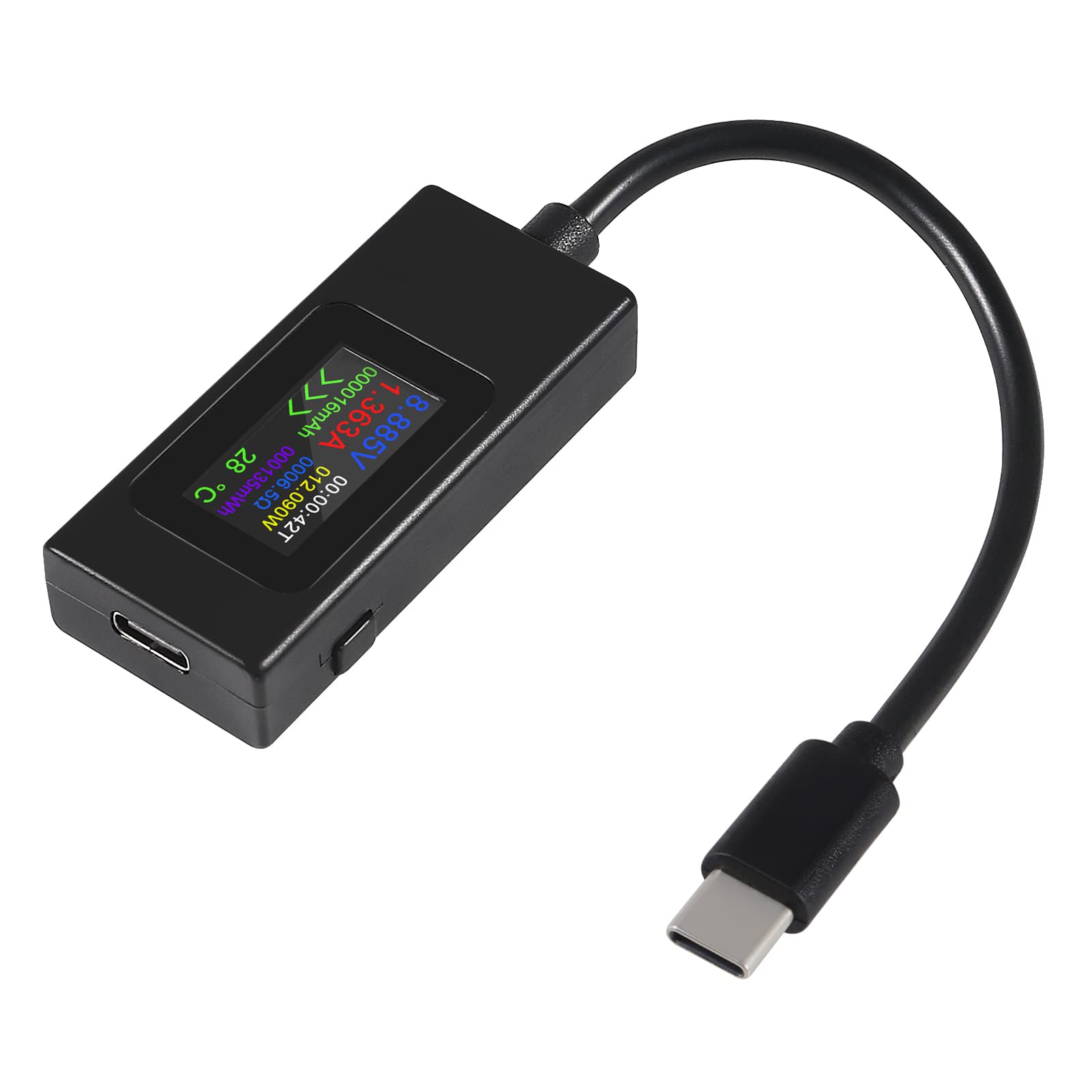 【送料無料】1個 Type-C USB-Cテスター 電流メーター 4-30V 5V 12V 24V 0-6.5A 120...