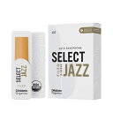 D'Addario Woodwinds (RICO) 《硬さ:4S》アルトサックス用リード ダダリオ・ウッドウインズ オーガニック・セレクト・ジャズ ファイルドカット サックス用アクセサリ リード