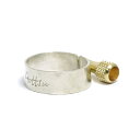 Gottsu ゴッツ テナーサックス/Jazz Metal用リガチャー Solid Silver Ligature サックス用アクセサリ リガチャー・キャップ(2)